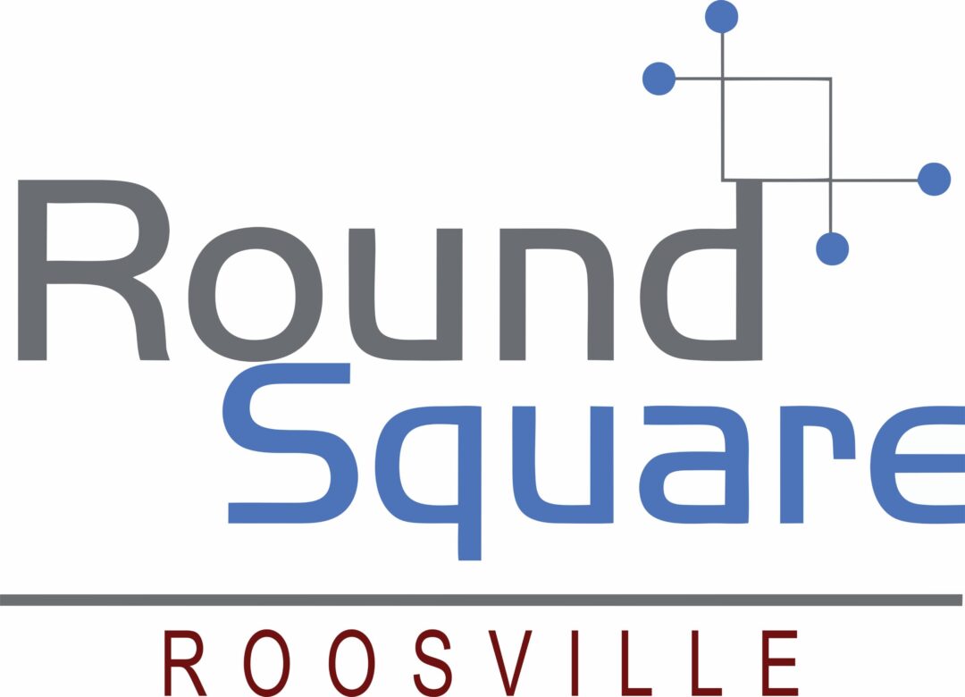 Round Square company logo on white background